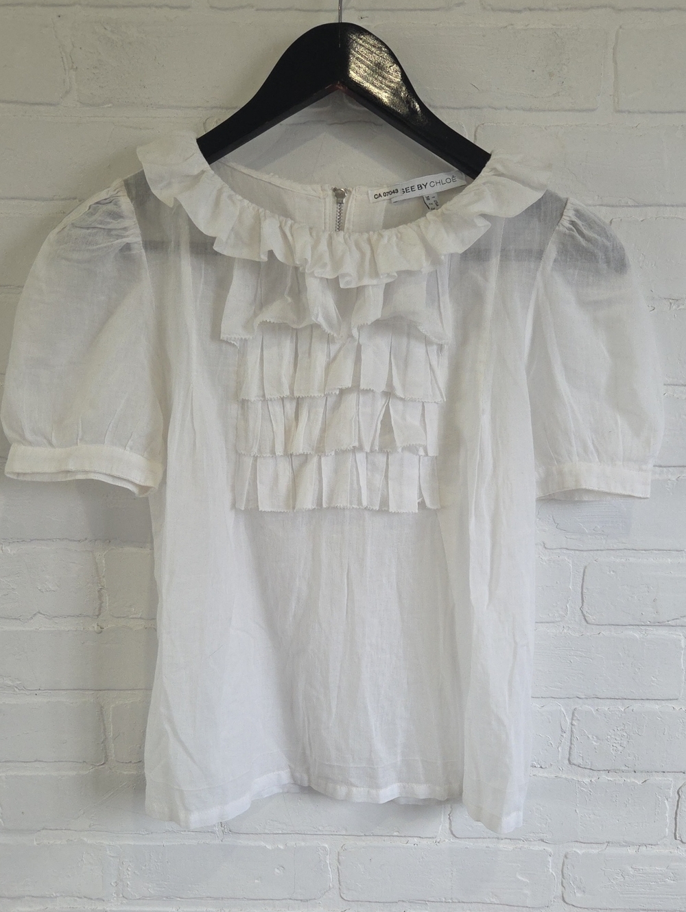 See By Chloe Ruffled Blouse